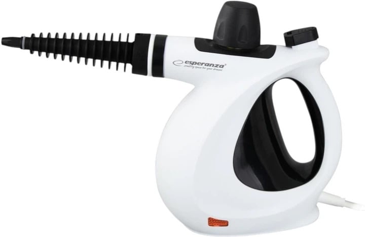 Парооочисник ручний Esperanza EHS008 Asalto 900 Вт 0,35 л Білий/Чорний (31560522)