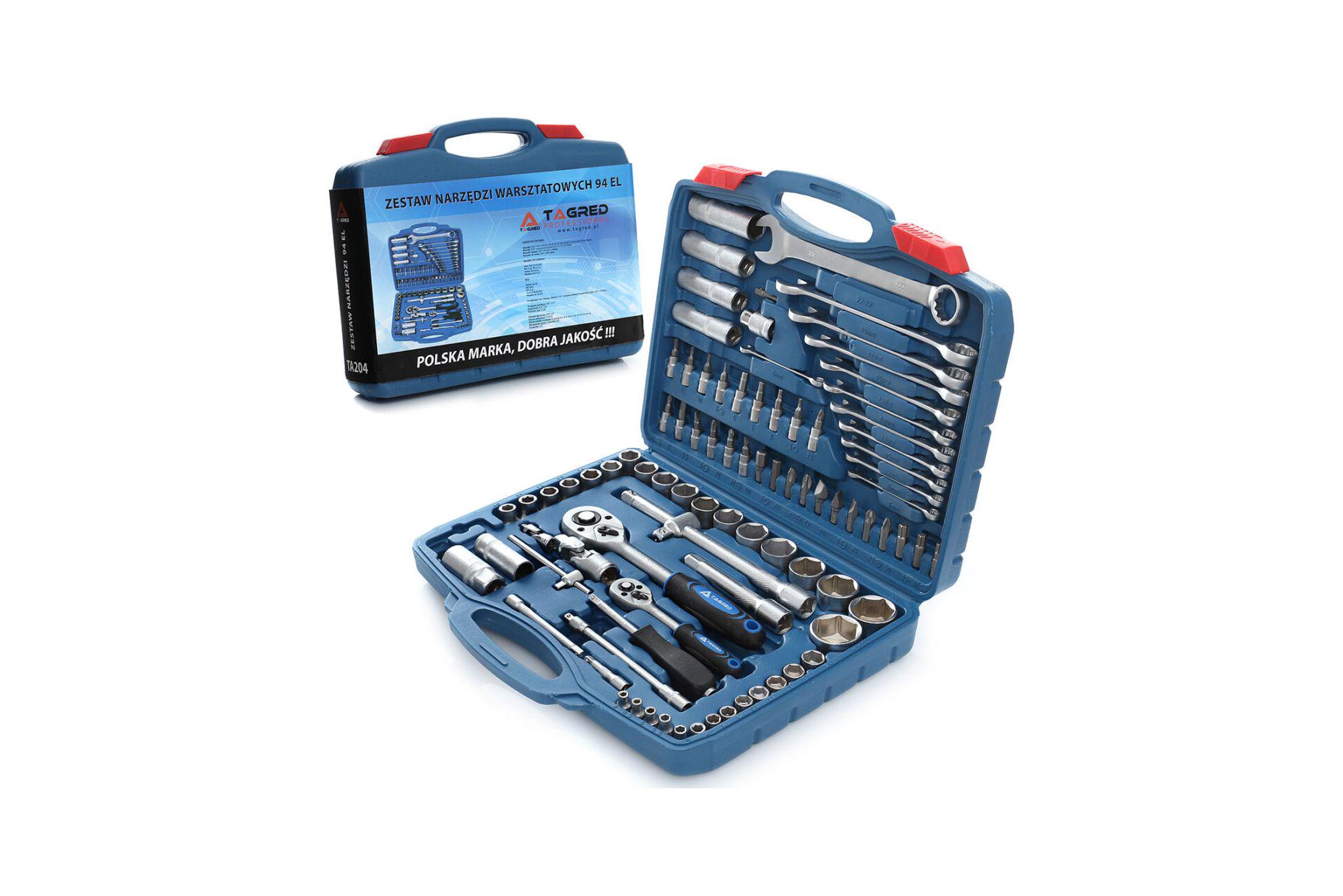 Набір інструментів Tagred TA204 94 шт. (12963696) - фото 2