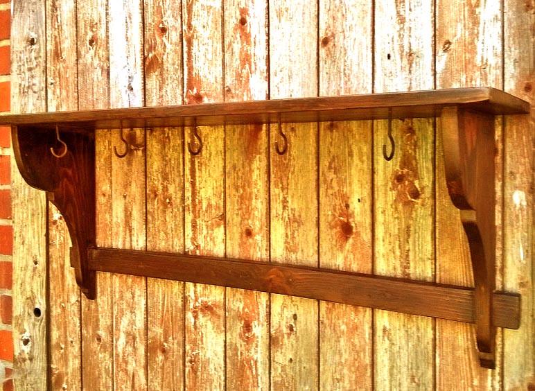 Полка настенная из дерева Урианда Савоярди (ПНС/006115)