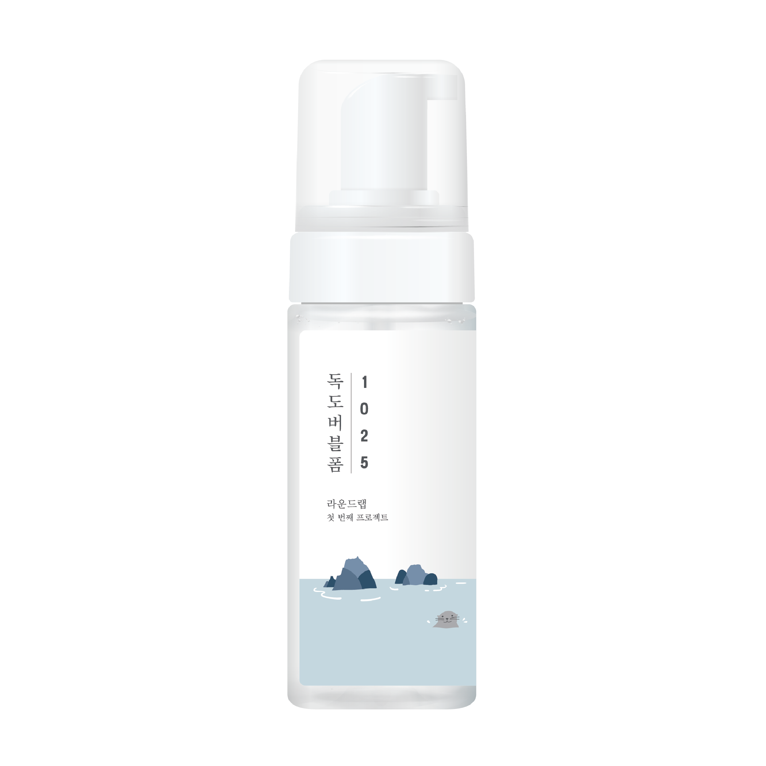 Пенка очищающая для проблемной кожи ROUND LAB 1025 Dokdo Bubble Foam 150 мл (0000000937)