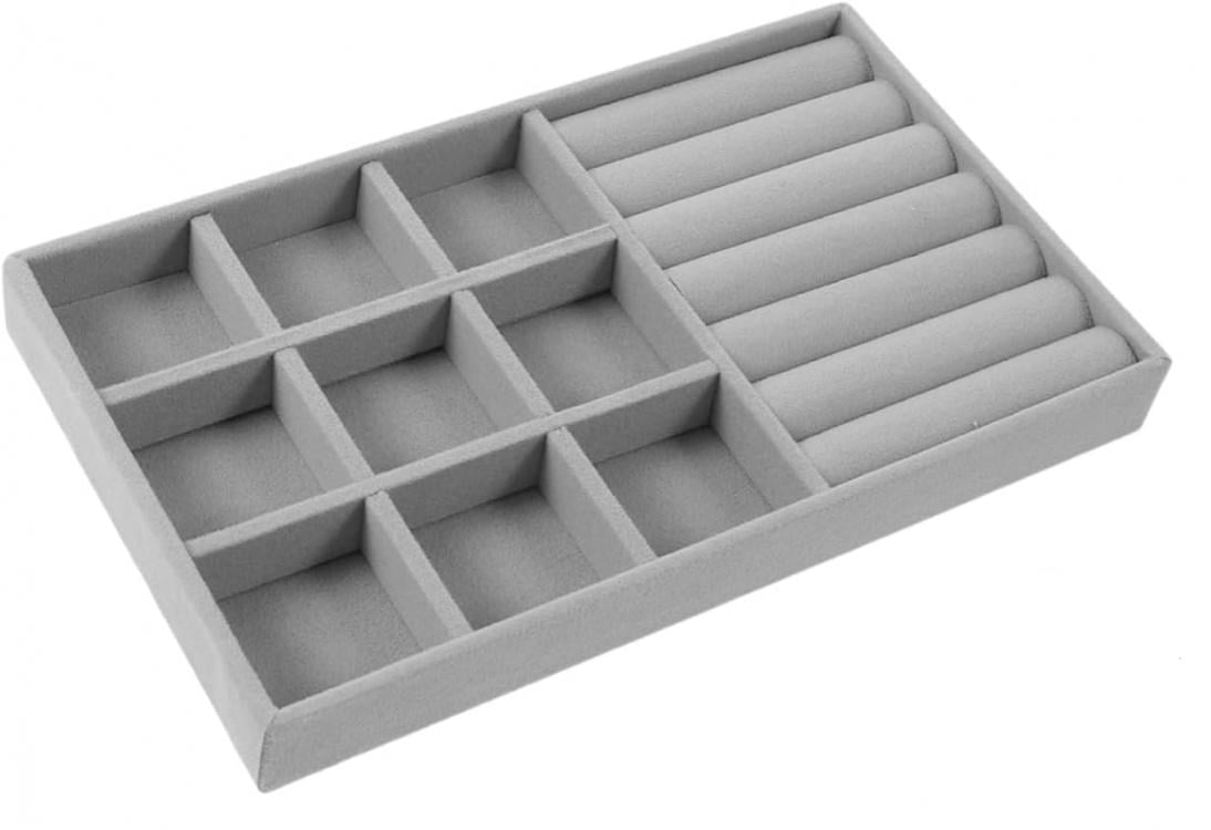 Органайзер-підставка під прикраси для зберігання ювелірних виробів на 10 відділів Органайзер-підставка під прикраси для зберігання ювелірних виробів на 10 відділів