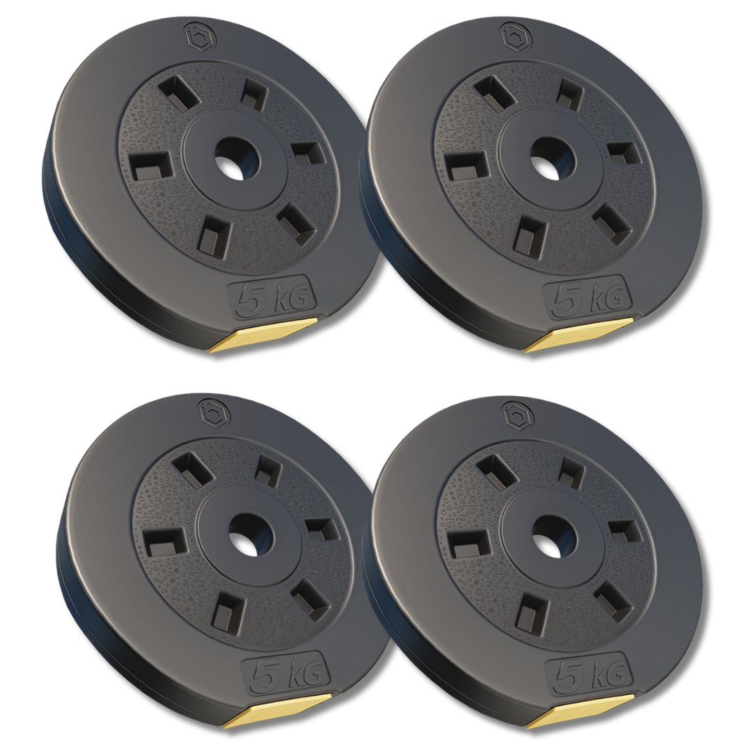 Набор композитных дисков Besport PowerPro 20 4х5 кг для гантелей (5120) Набор композитных дисков Besport PowerPro 20 4х5 кг для гантелей (5120)