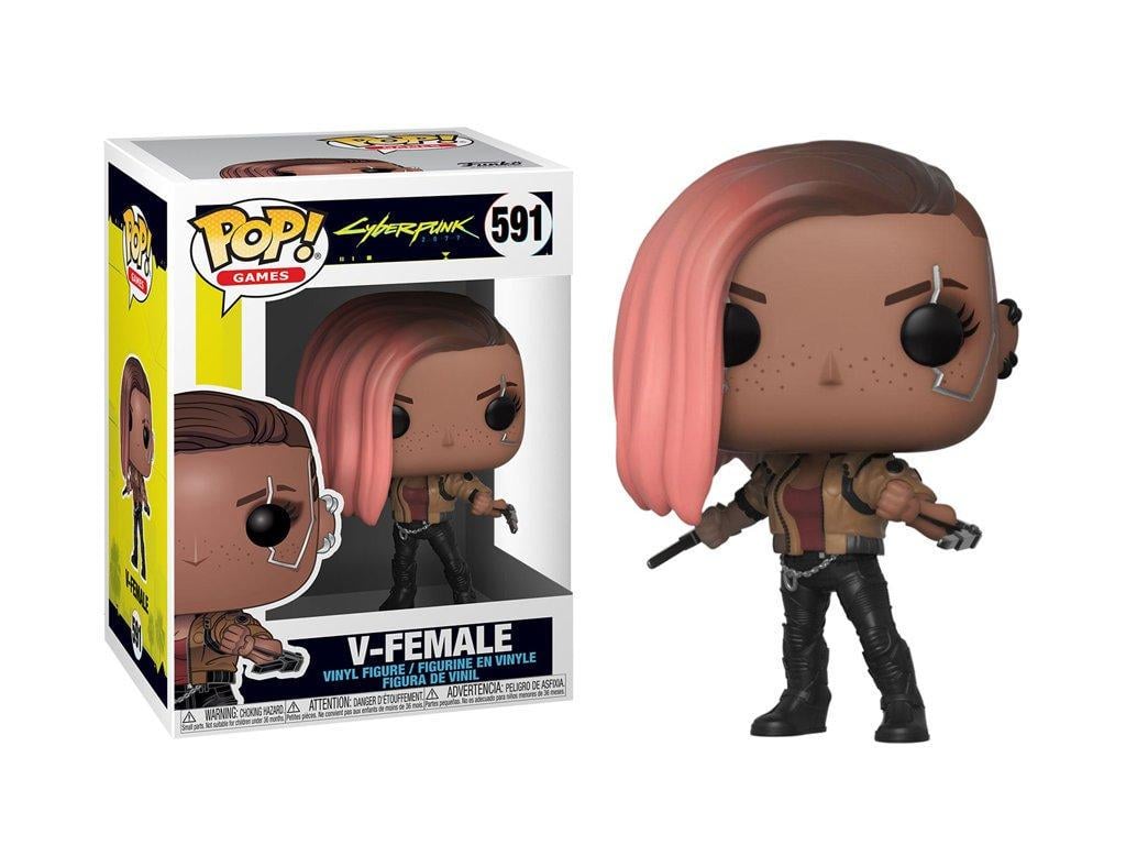 Дитяча ігрова фігурка Funko Pop V-Female Cyberpunk 2077 10 см (CP VW 591)