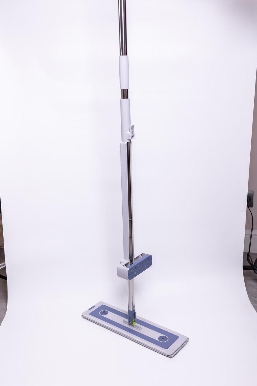Швабра с вертикальной камерой для отжима телескопическая ручка - фото 5