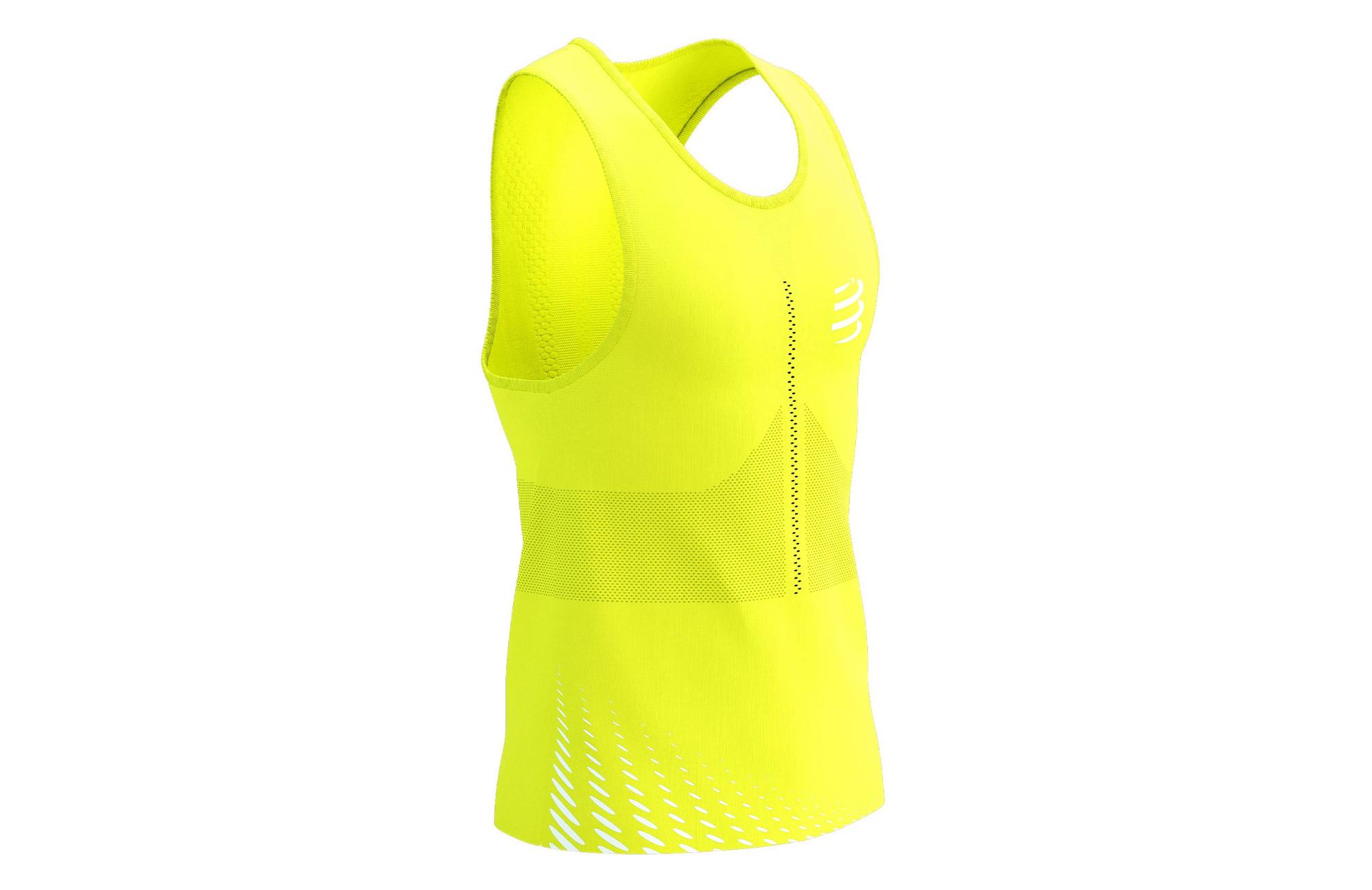 Спортивная майка мужская Compressport Pro Racing Singlet Evening XL Primrose/White (12586817) Спортивная майка мужская Compressport Pro Racing Singlet Evening XL Primrose/White (12586817)