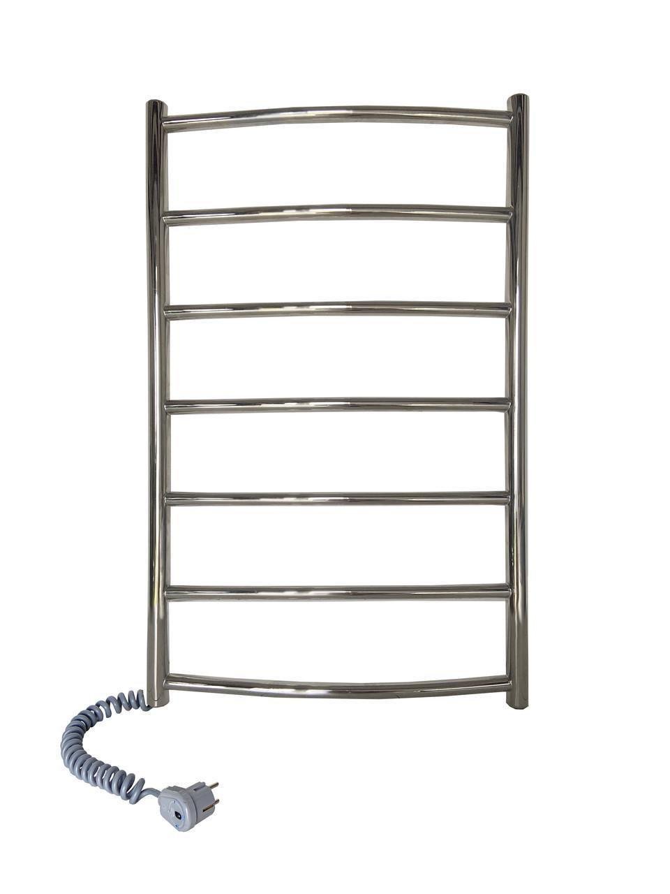 Полотенцесушитель электрический IRONS Радиус П6 600х800 Хром (1633026784)