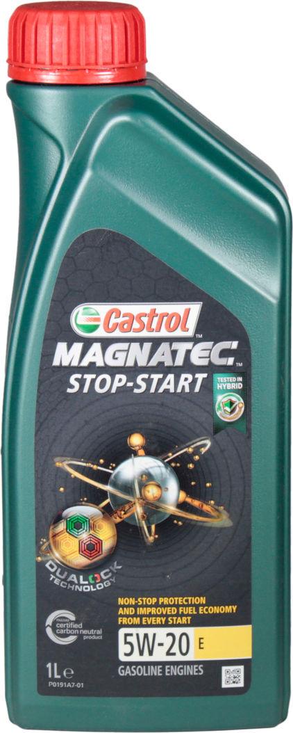 Моторное масло Castrol Magnatec Stop-start E 15cc52 бензин/дизель 5W-20 1 л (1400351)