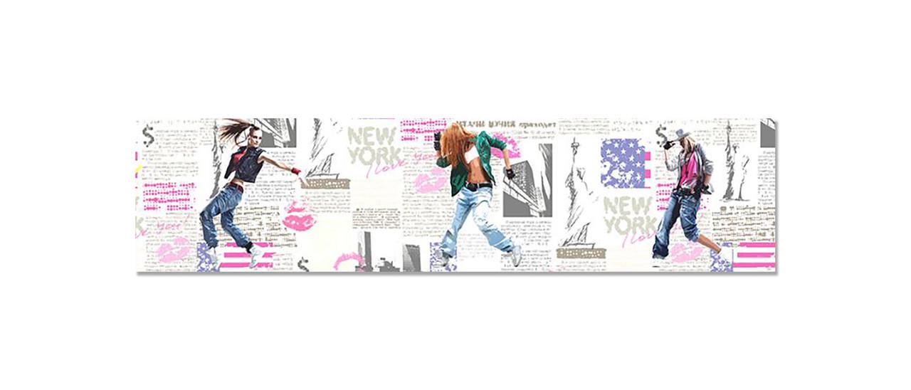 Наклейка виниловая на кухню Zatarga Стиль Нью-Йорк 600х2500 мм (1294193310)