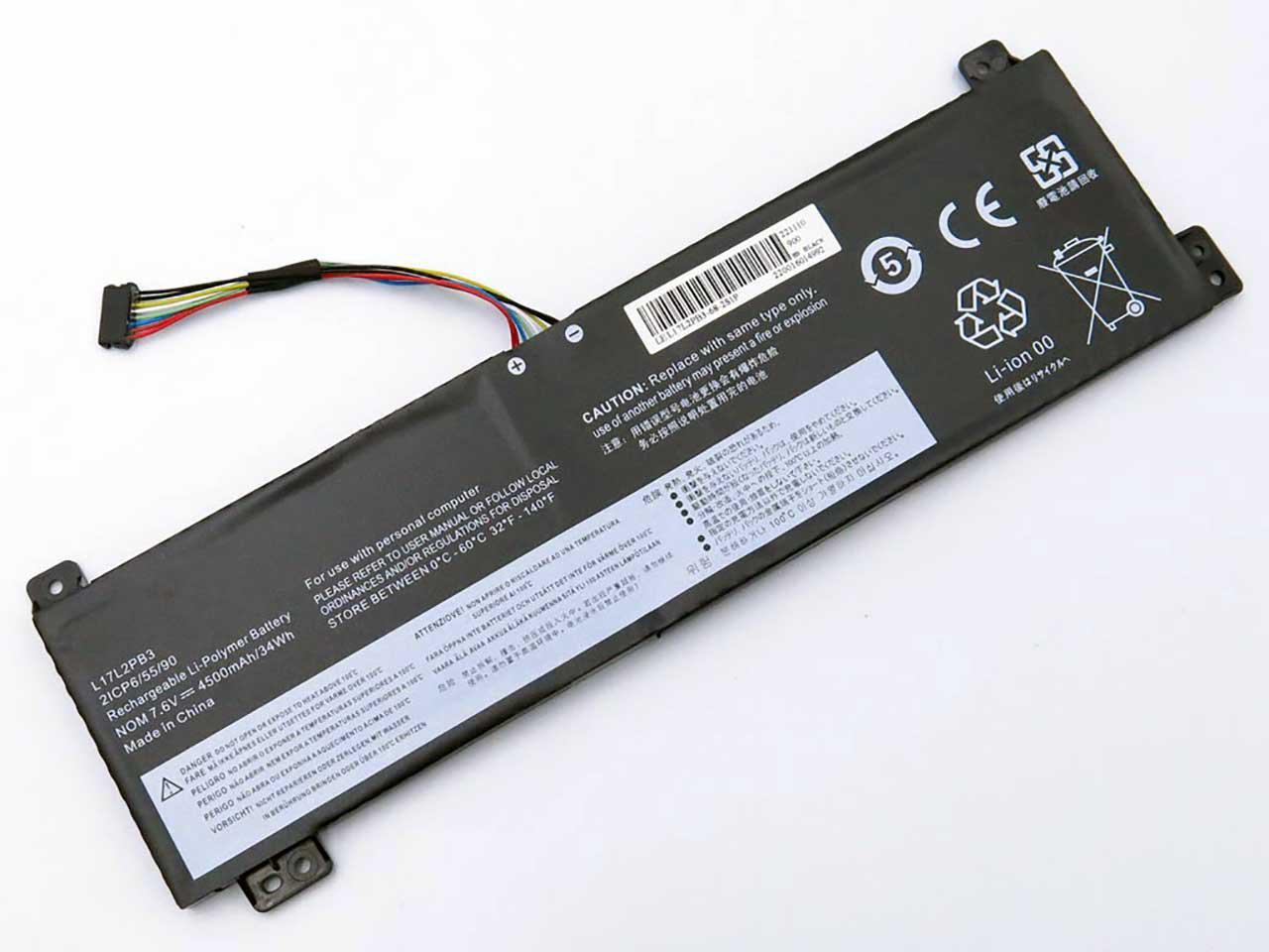 Аккумулятор для ноутбука Lenovo V130-15IKB 4500 mAh 76V 34 Wh