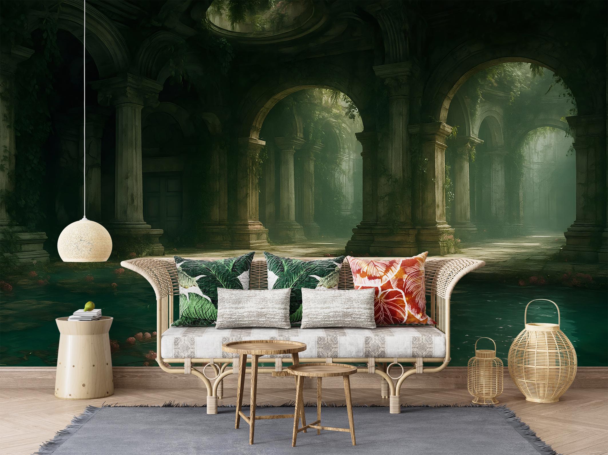 Фотообои флизелиновые Upstream Затерянный храм воды 180х120 см (VINT-014/2) - фото 5 Фотообои флизелиновые Upstream Затерянный храм воды 180х120 см (VINT-014/2) - фото 5