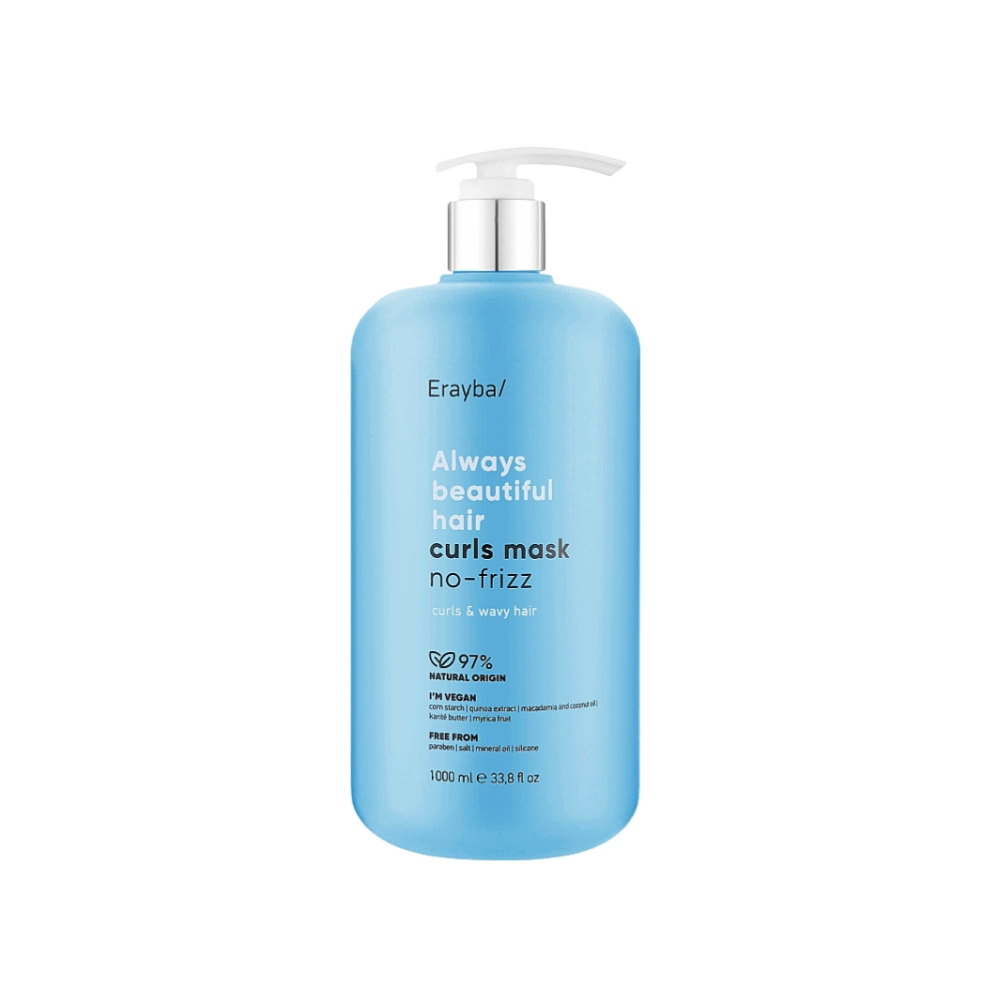 Маска для в'юнкого волосся Erayba Curls Mask No-frizz 1000 мл