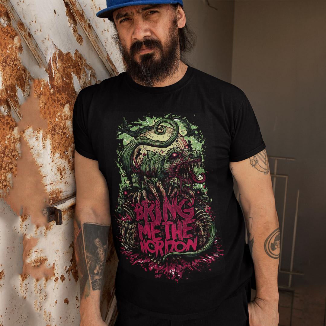 Футболка чоловіча Bring Me The Horizon Monster 3XL Чорний (00000006937)