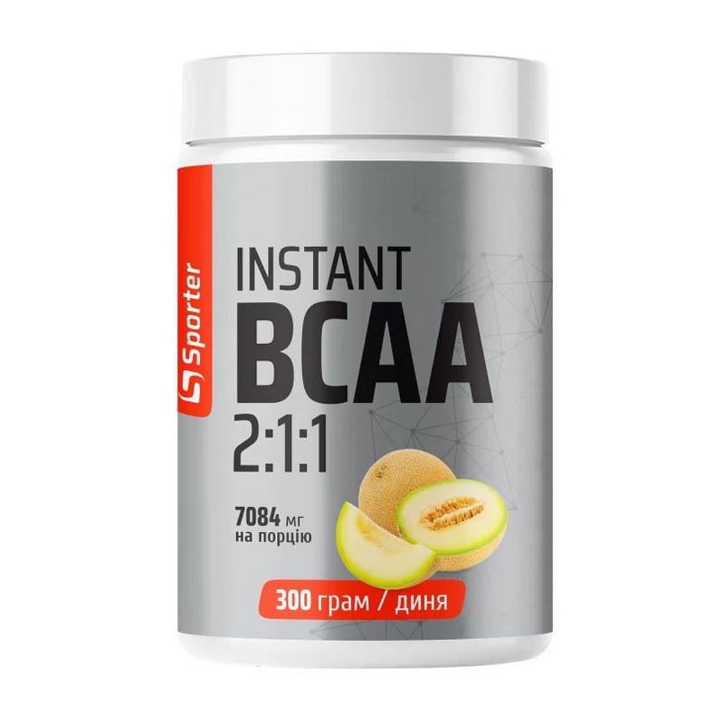 Аминокислоты Sporter Instant BCAA 2:1:1 300 г Грейпфрут