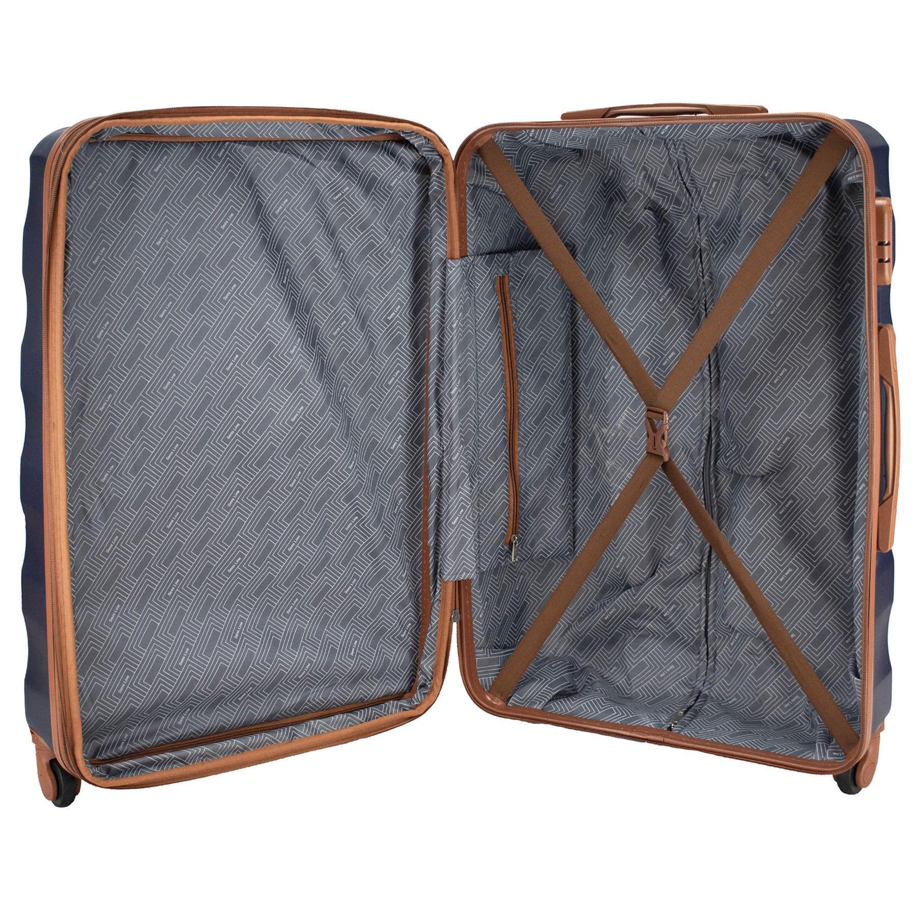 Чемодан SEMI LINE 24" M Navy (T5706-2) - фото 6 Чемодан SEMI LINE 24" M Navy (T5706-2) - фото 6