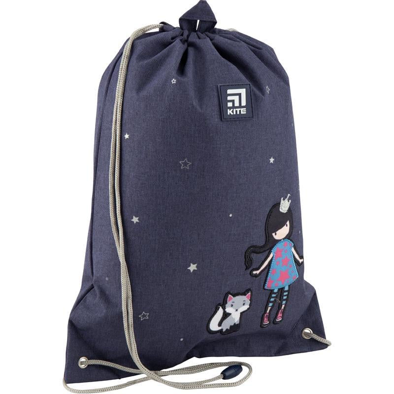 Сумка для обуви KITE Education Gorgeous 46x33 см Темно-синий (K20-600M-9)