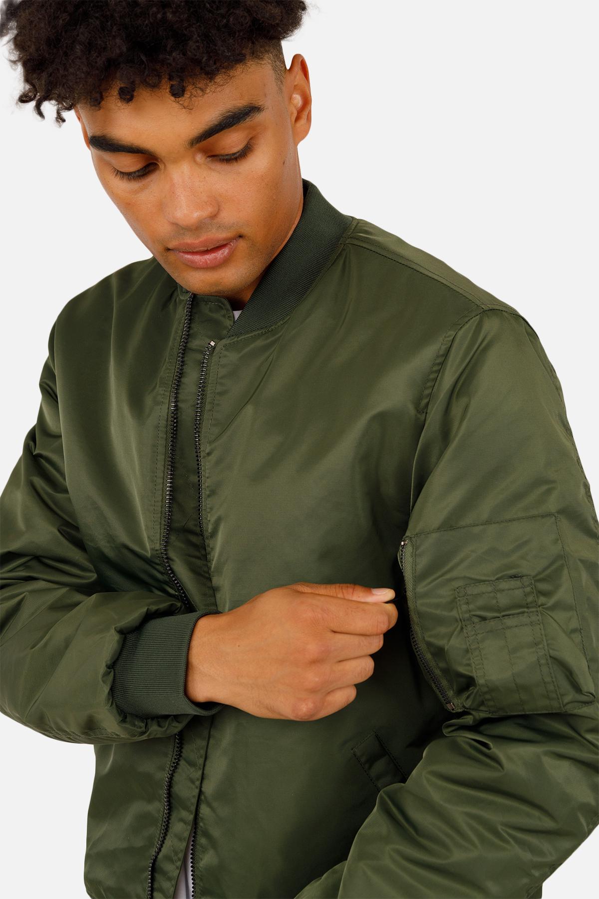 Куртка мужская ЦБ-00254583 р. 52 Хаки (28422140) - фото 4 Куртка мужская ЦБ-00254583 р. 52 Хаки (28422140) - фото 4