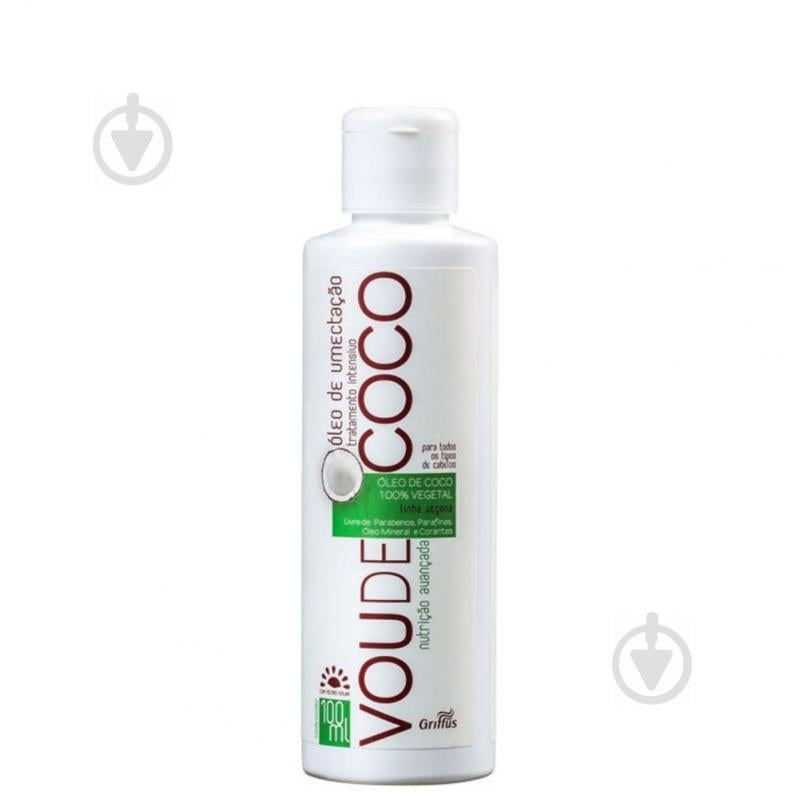 Масло кокосовое для восстановления волос Griffus Vou de Coco Oleo Umectante 100ml (42393)
