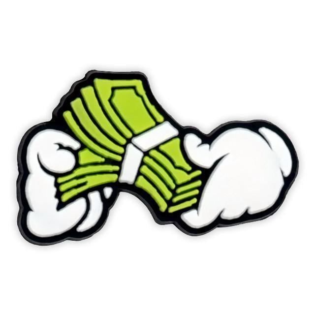 Джибитсы для кроксов Деньги (HYB242-07)