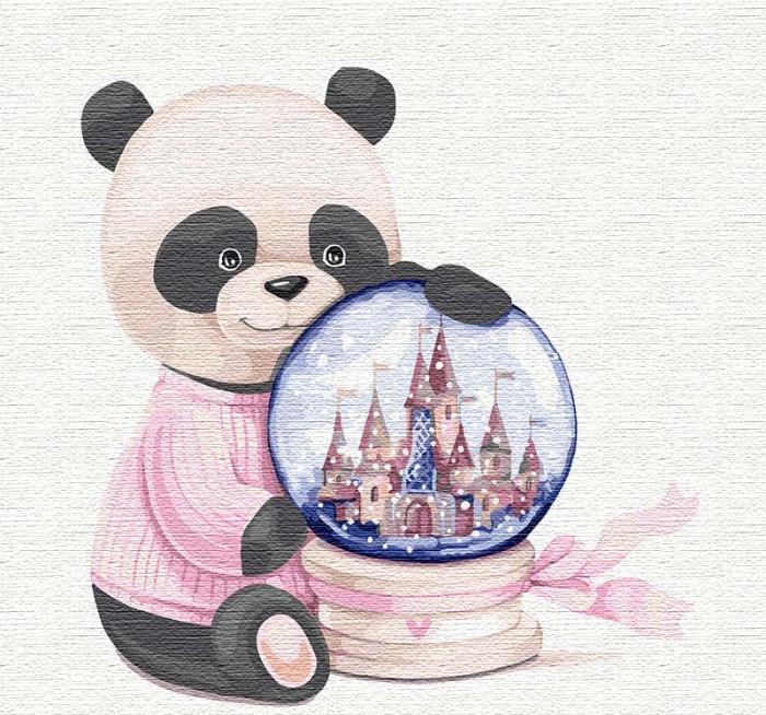 Картина по номерам Идейка Шар желаний КНО2353 холст на подрамнике 30x30 см (1329513851)