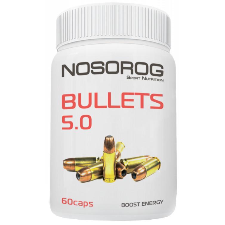 Предтренировочный комплекс Bullets 5.0 60 капсул (00000030709)
