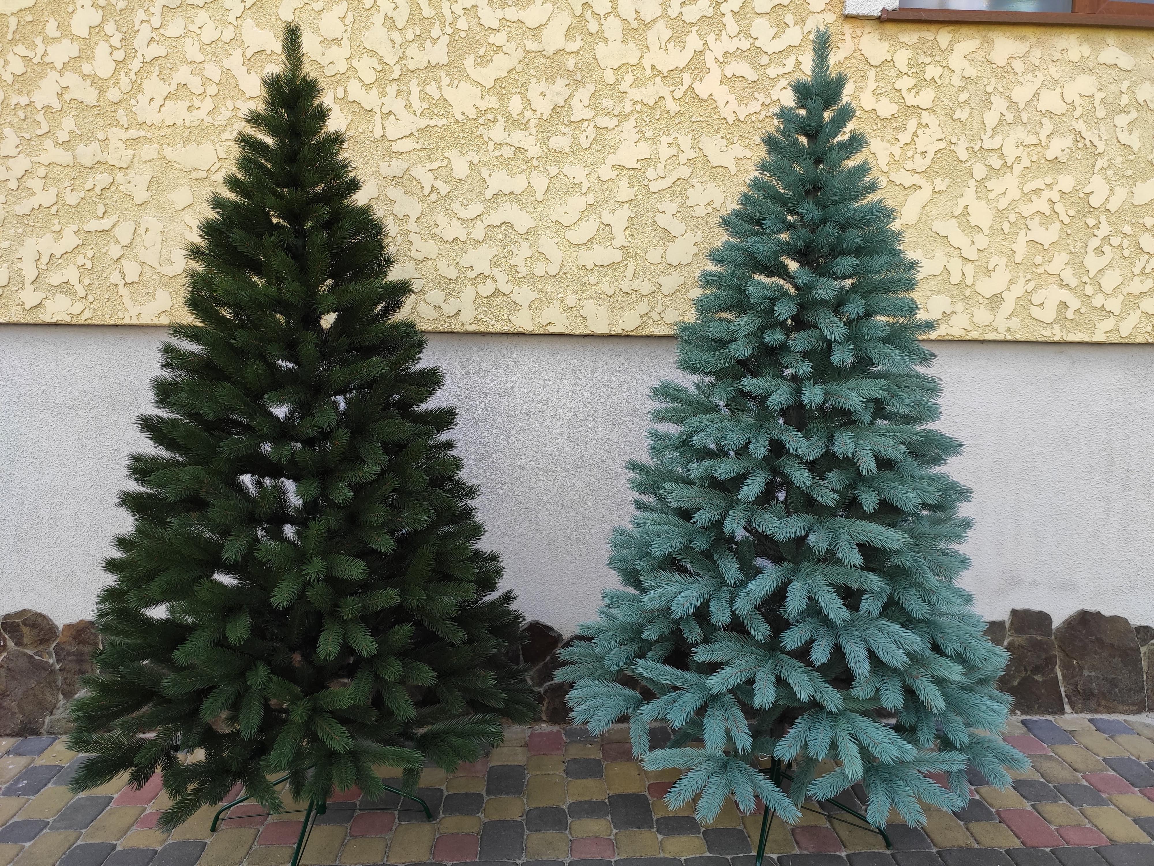 Штучна ялинка Буковельська лита 2,1 м Зелений (30316068) - фото 5