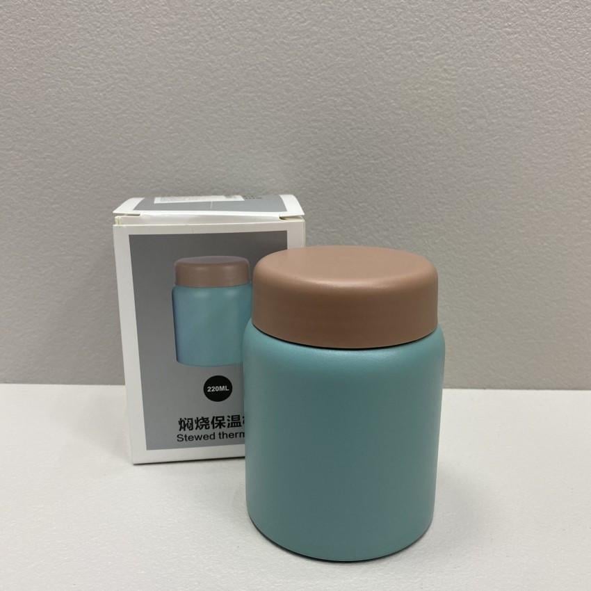 Термос детский пищевой Stenson MT-4567-0,22 220 мл Бирюзовый с коричневым (2135093864)