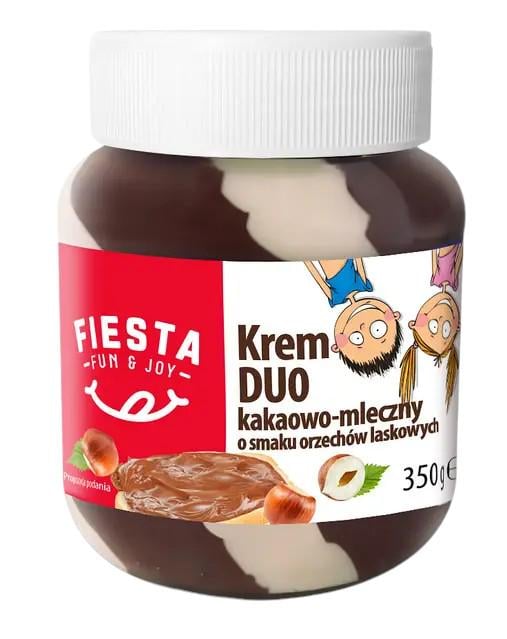 Горіхова паста шоколадна Fiesta какао-молочна 350 г