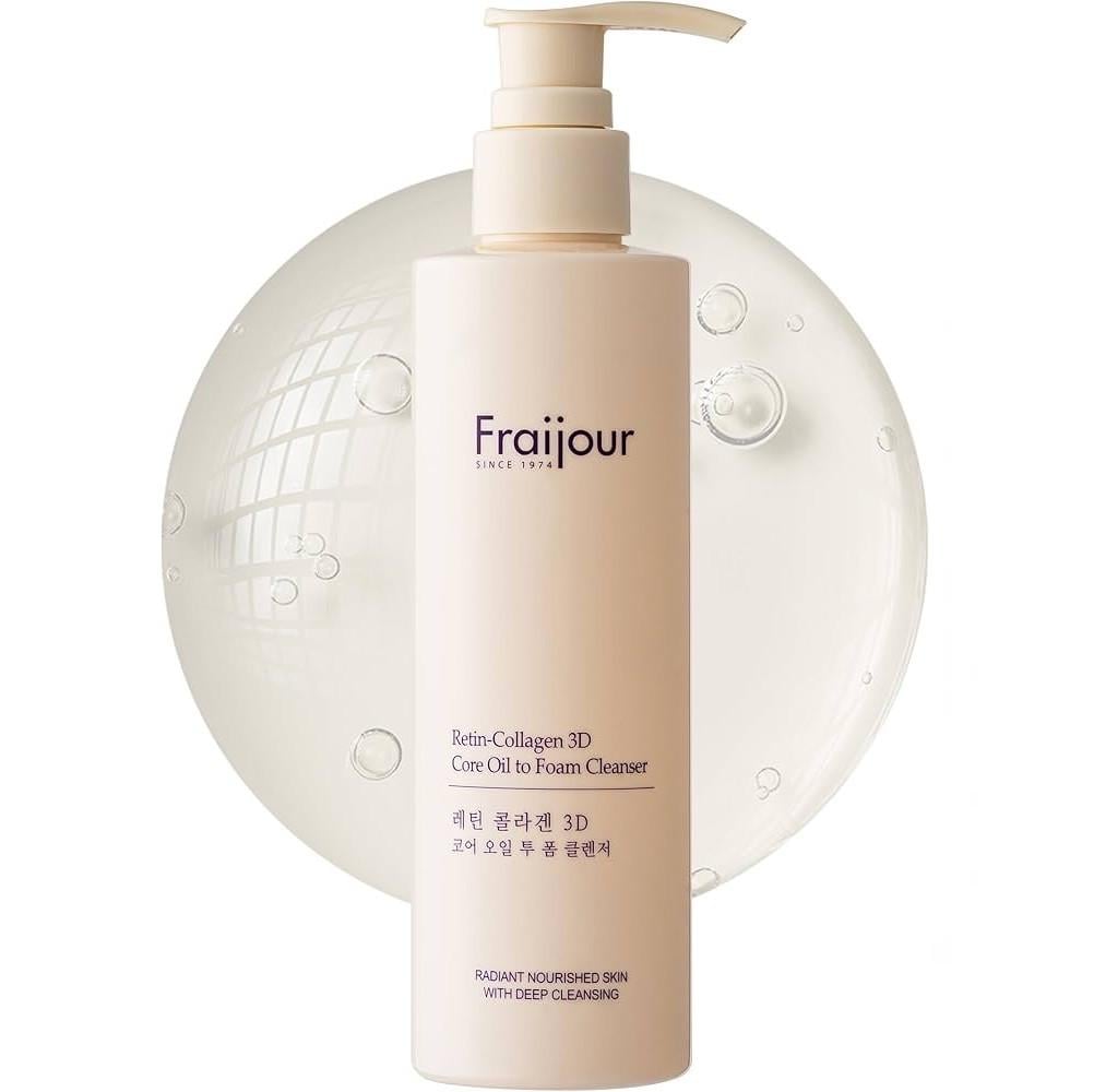 Масло-пенка гидрофильная с ретиналем и коллагеном Fraijour Retin-Collagen 3D Core Oil to Foam Cleanser 210 мл (2933586883)