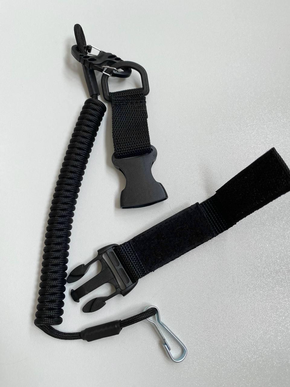 Шнур страховочный-тренчик 50 см Черный (12519372) - фото 5 Шнур страховочный-тренчик 50 см Черный (12519372) - фото 5
