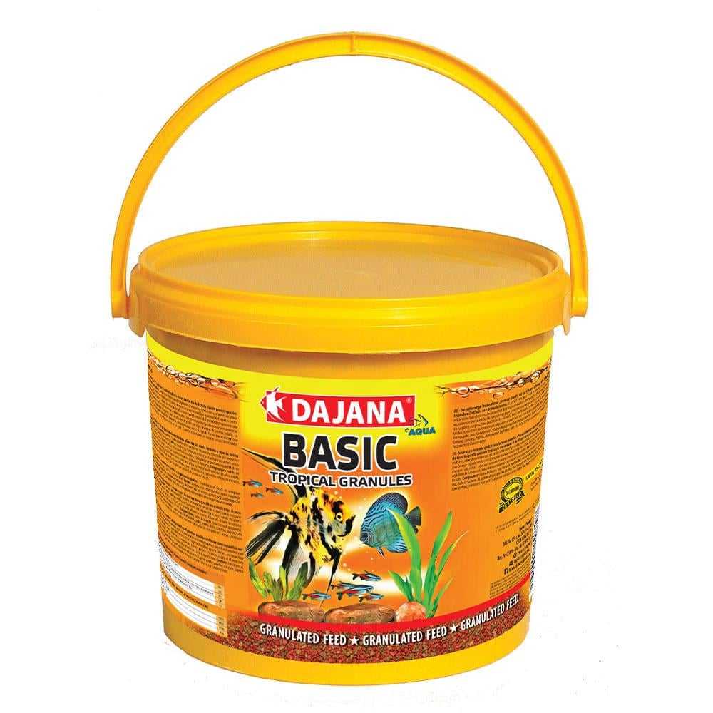 Корм для всіх видів тропічних акваріумних риб Dajana TROPI GRAN BASIC 10 л/5,2 кг