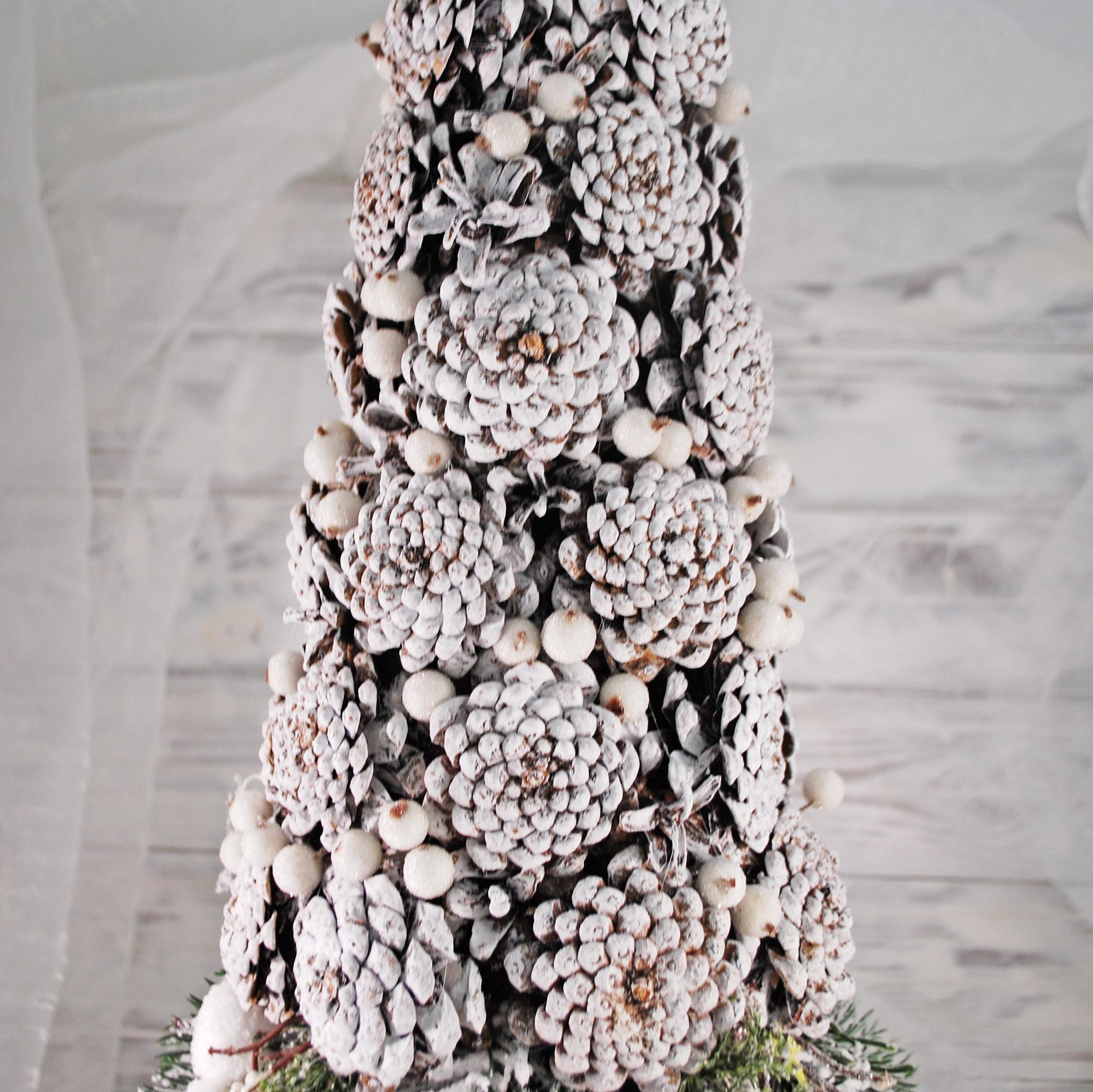 Новогодняя елка с украшениями Лесная фея 67 см Белый (4854486) - фото 5 Новогодняя елка с украшениями Лесная фея 67 см Белый (4854486) - фото 5