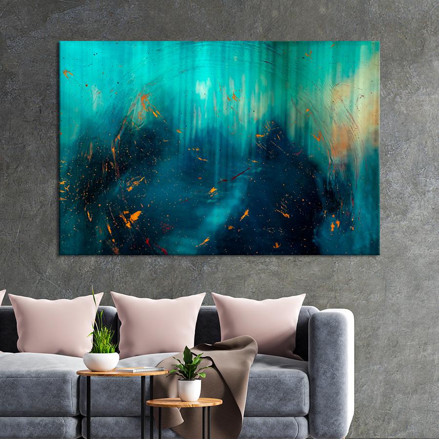 Картина Абстракция Магический круг 80x54 см (A936-1)