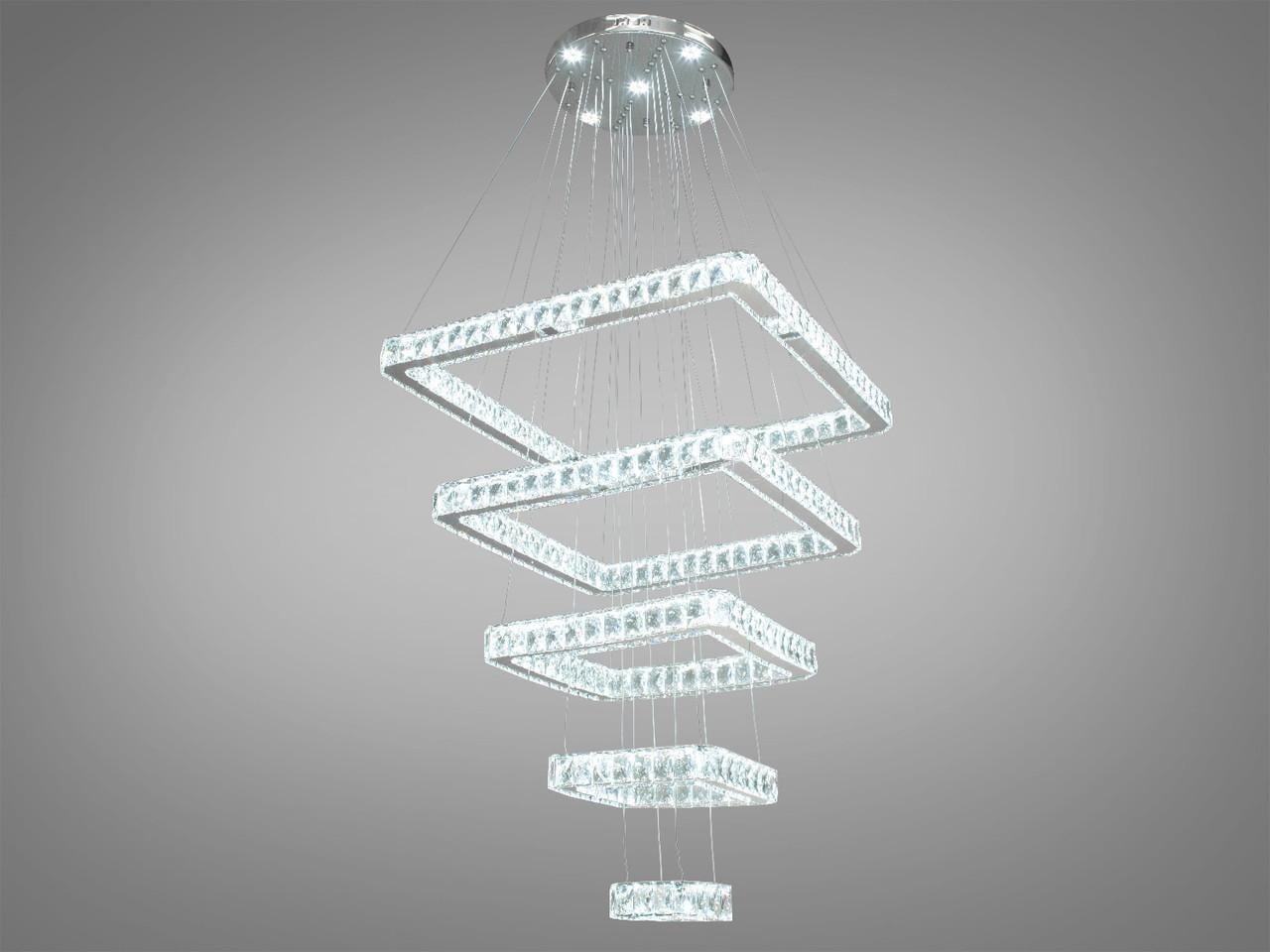 Люстра-подвес хрустальная LED 7220-12A (2437589218)