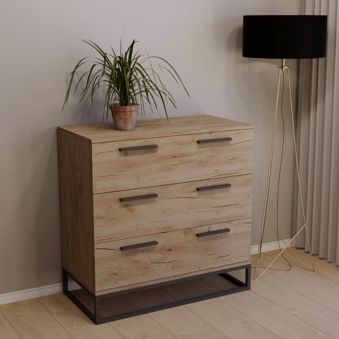 Комод Тиса Мебель 427 Дуб Тахо (9004044)