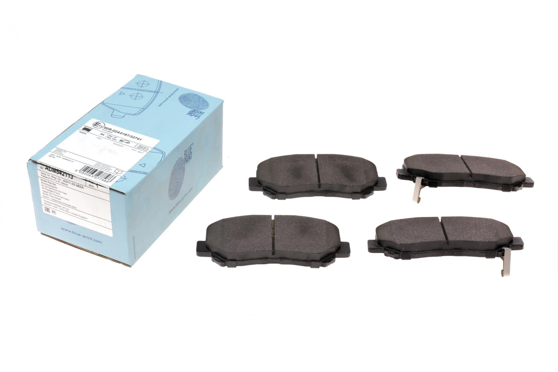 Колодки тормозные передние BLUE PRINT Mazda CX-5 11- (ADM542113 BLUE PRINT)