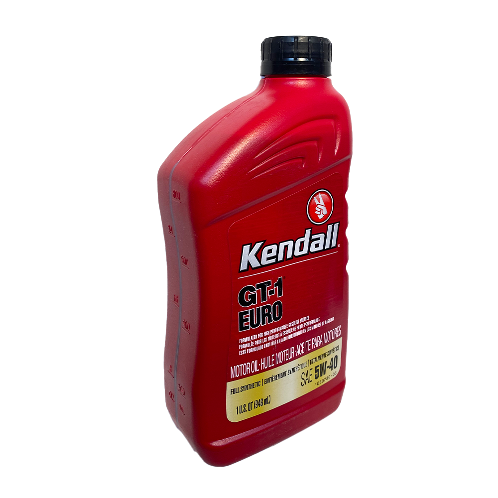 Масло моторное Kendall GT-1 EURO Premium Full Synthetic Motor Oil 5W-40 0,946 л - фото 2