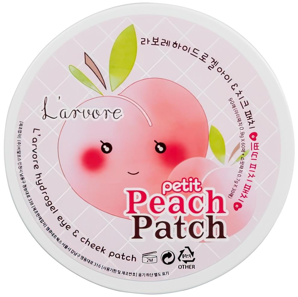 Патчі під очі L’ARVORE EYE & CHEEK PETIT PEACH PATCH (168452)