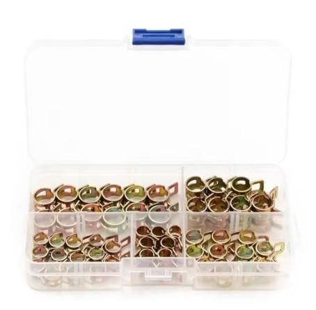 Хомуты пружинные 5 размеров 75 шт. (888388) Хомуты пружинные 5 размеров 75 шт. (888388)