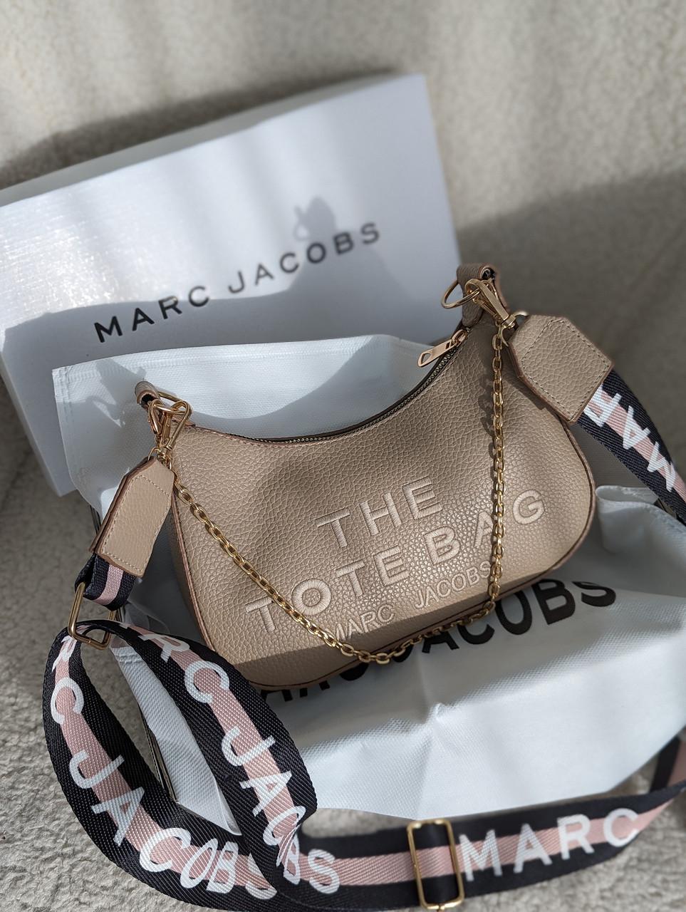 Сумка женская Marc Jacobs Tote Bag клатч Бежевый (2053055304)