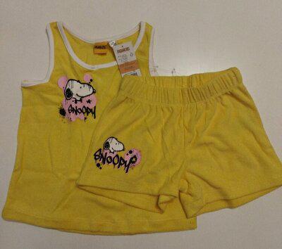 Дитячий махровий комплект Peanuts 110-116 см