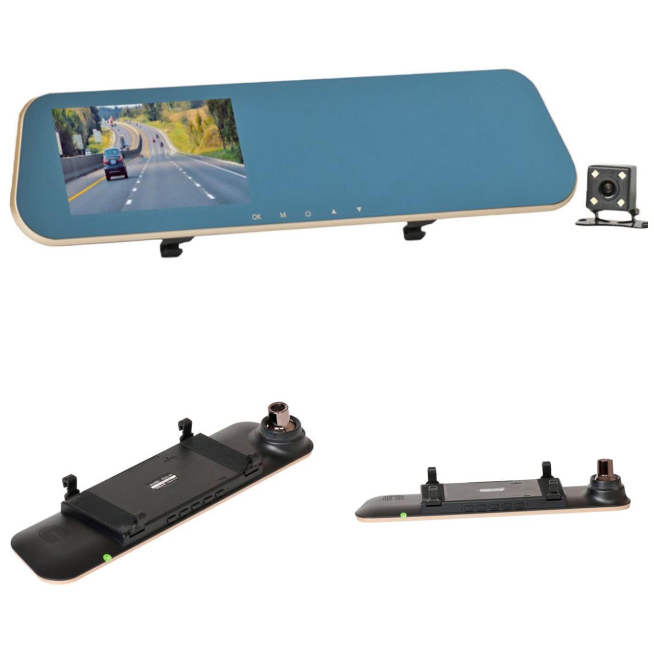 Відеореєстратор автомобільний Aspiring Reflex 1 вбудований у дзеркало заднього виду 4,3" (24514) - фото 6