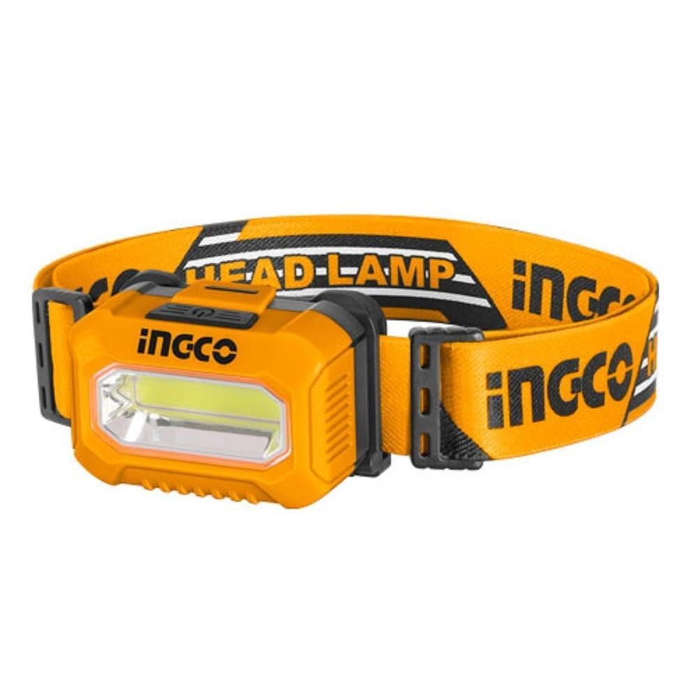 Фонарь налобный INGCO 100 Lm (HHL013AAA5)