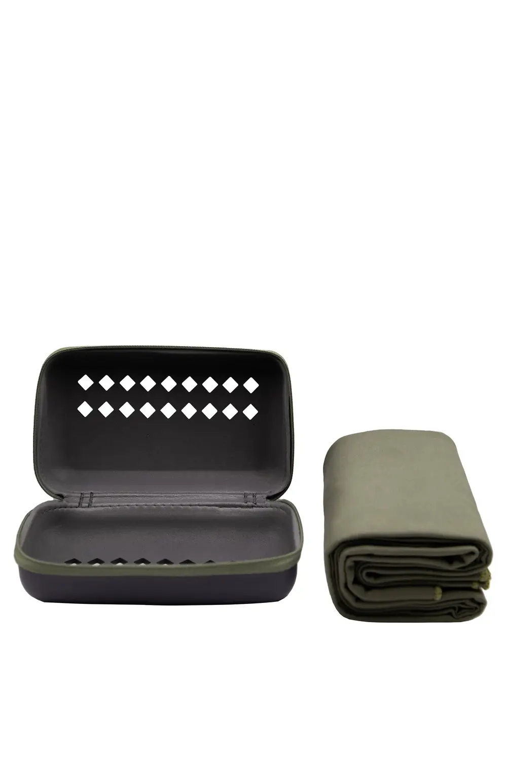 Полотенце из микрофибры Tramp Pocket Towel UTRA-161 60х120 см L Army green (UTRA-161-L-army-green) - фото 2