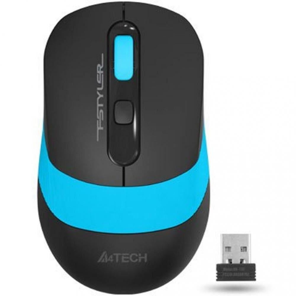 Мышь A4Tech Fstyler FG10 2000 dpi USB Black/Blue (94464)