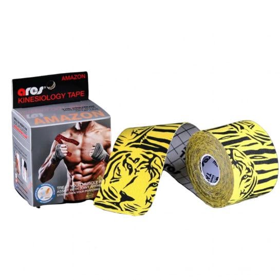 Тейп кинезиологический Ares Amazon 5 см х 5 м Желтый