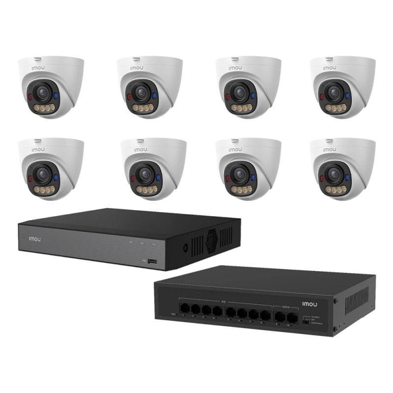 Комплект IP видеонаблюдения Imou KIT-IM108
