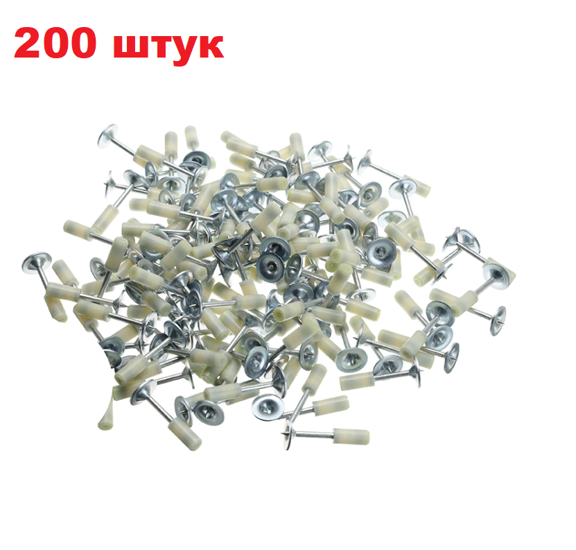 Дюбель-цвях для пневмо-пістолета 7,3х32мм/200 шт. - фото 2 Дюбель-цвях для пневмо-пістолета 7,3х32мм/200 шт. - фото 2