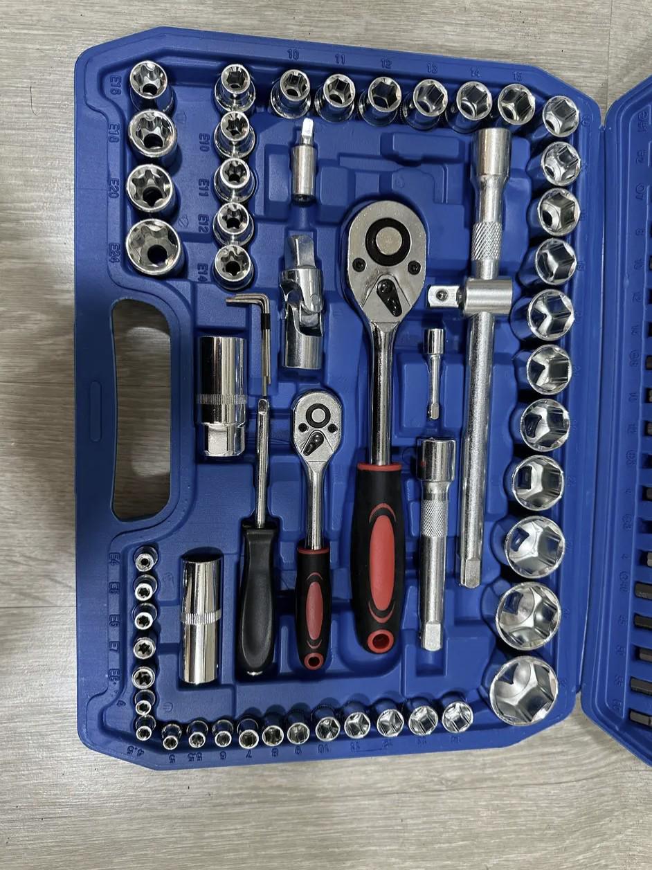 Набор инструментов WerkMaster WM-108 108 пр. в кейсе Серебристый (5454) - фото 2 Набор инструментов WerkMaster WM-108 108 пр. в кейсе Серебристый (5454) - фото 2