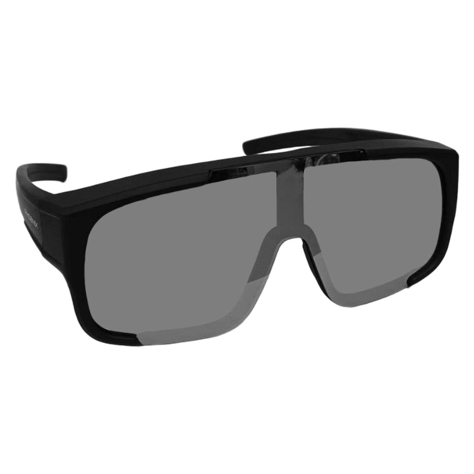 Спортивні сонцезахисні окуляри Phoenix GP-1080 для носіння поверх окулярів для зору з сірою лінзою Чорний (XT-GP-1080-6895)