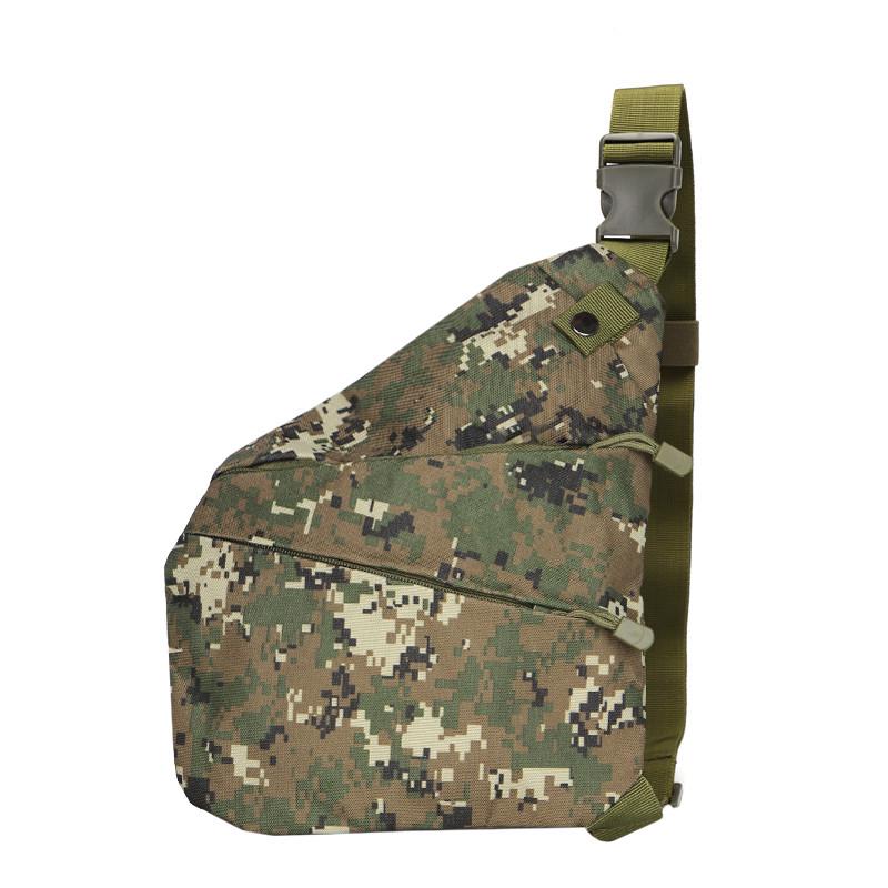 Рюкзак на одно плечо AOKALI Outdoor A38 Camouflage Green армейский для военных